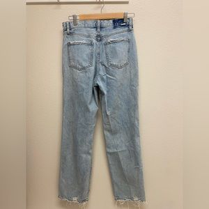 Daze high wasted light denim jeans size 27